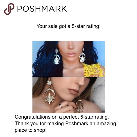 SUN, STAR & MOON EARRINGS - Picture 4 of 7